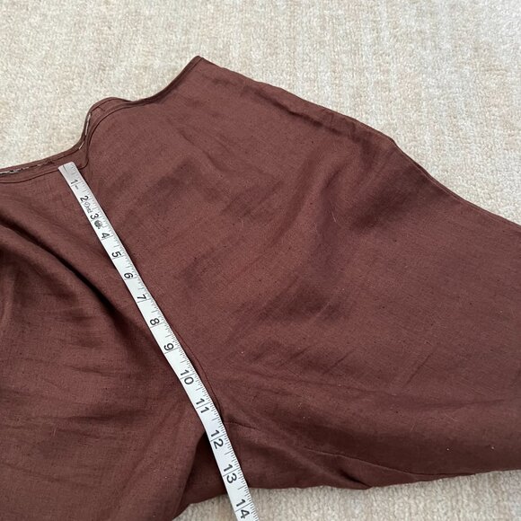 3 for $6 Summer Casual Boho Lace Up Brown Pants - Picture 7 of 10
